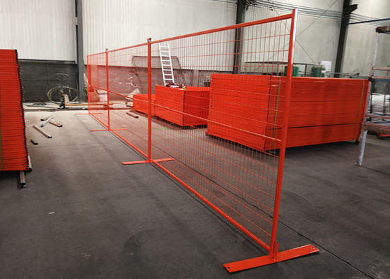 Construction Site Security Fencing Low Carbon Steel Wire Raw Material