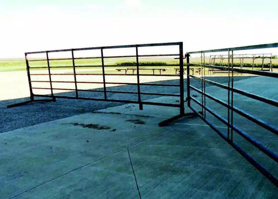 Yard Horse Corral Panels , Horse Fence Panels Metal Yube Materials