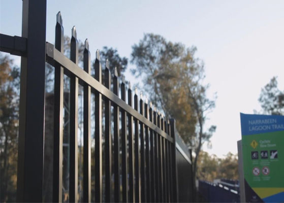 Steel Security Fencing System Garrison Security Fence Panels