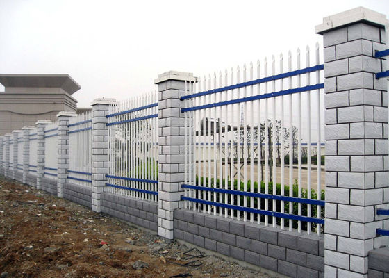 Steel Security Fencing System Garrison Security Fence Panels 1800 mm, 2100 mm