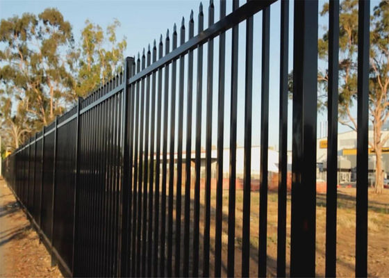 Powder Coated Garrison Fence Panel 1.8M X 2.1M 40 X 40 Mm Tubing And Welded