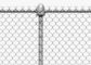 Private Grounds Chain Link Fence Mesh 1 M Width X 25M Width 2.5MM Wire Diameter