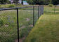 6 ft x 50 ft Chain Link Fence Mesh , 11.5 Gauge Galvanized Steel Chain Link Fabric