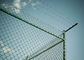 6 ft x 50 ft Chain Link Fence Mesh , 11.5 Gauge Galvanized Steel Chain Link Fabric