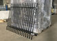 Steel Security Fencing System White Powder Coated Garrison Security Fence Panels