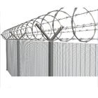 3" X 0.5" X 8 Gauge Anti Climb Mesh Fencing High Security 358 Mesh Prison