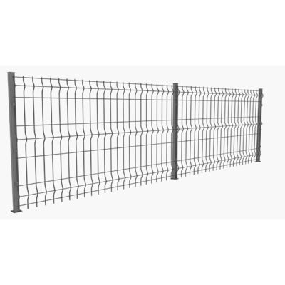 Home Outdoor V Mesh Security Fencing Decorative 3D Curved Welded Wire Mesh Garden