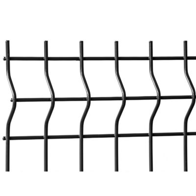 Welded Wire V Mesh Security Fencing PVC Home Garden 4mm 2.5m