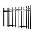 Aluminum Iron Wrought Fence 4ft 5ft 6ft 8ft Metal Picket Ornamental Iron Garden Gate