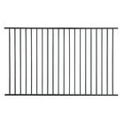 Metal Picket Ornamental Iron Wrought Fence Galvanized 8ft 7ft