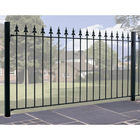 Zinc Spearhead Top Iron Wrought Fence 4ft 5ft 6ft 8ft 1.2mm-2.5mm