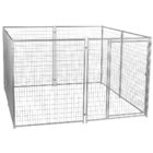 Pet Heavy Duty Outdoor Dog Kennel For Large Dogs With Gate And Roof