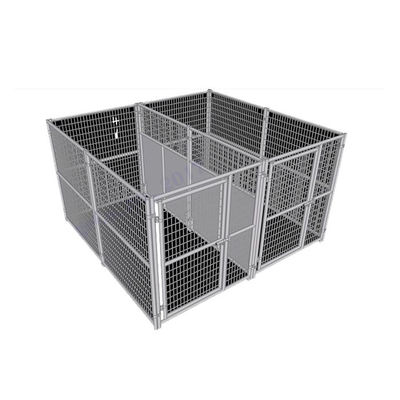 Stackable Folding Heavy Duty Dog Kennel Large Aluminum