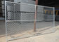 Construction Temporary Chain Link Fence Panels Silver Color 6'H X 12'L