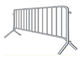 Traffic Road Crowd Control Barriers Powder Coated Surface Treatment