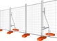 Galvanized Construction Site Fencing 2100MM Height By 2400MM Length On Metal Pallet