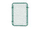 Entrence Garden Fence Gate Powder Coated Chain Link Mesh Type