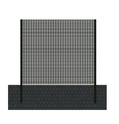 Welded 358 Mesh Fencing Panels Anti Climb High Security