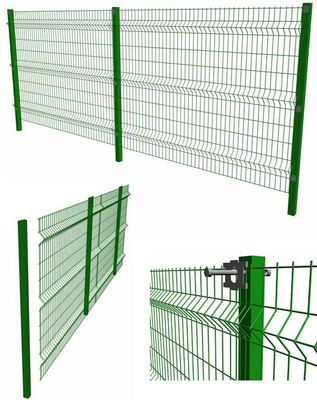 Galvanized V Mesh Security Fencing 50mm X 200mm 2.5m 4mm