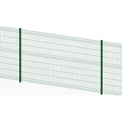 3D Curvy Welded V Mesh Security Fencing Galvanized 4mm