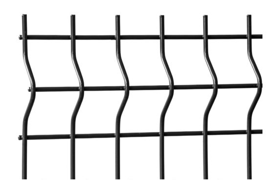 3D Welded V Mesh Security Fencing PVC Coated Galvanized