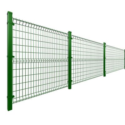 Steel Wire Mesh Safety Fencing Powder Coated Surface Treatment