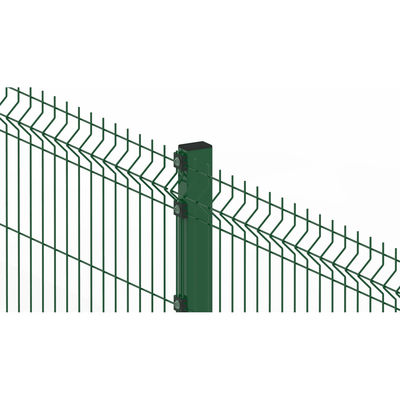 PVC Coated Galvanized V Beam Security Fencing 2.5m Garden Border Fence
