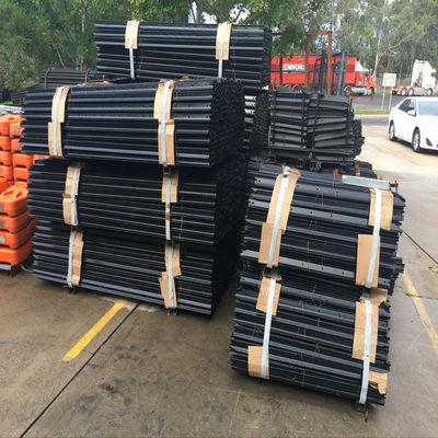 High Strength 6 Foot Metal Fence Post Powder Coated