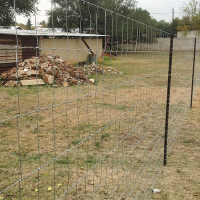 Hog Wire Fixed Knot Fence 330ft Paintball Field Fixed Knot Fencing