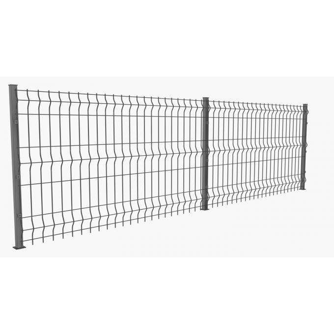 4mm V Mesh Security Fencing 50mm X 200mm White Color
